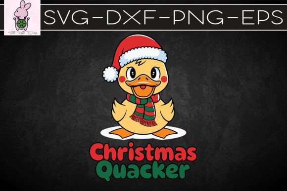 Christmas Quacker Christmas Puns SVG