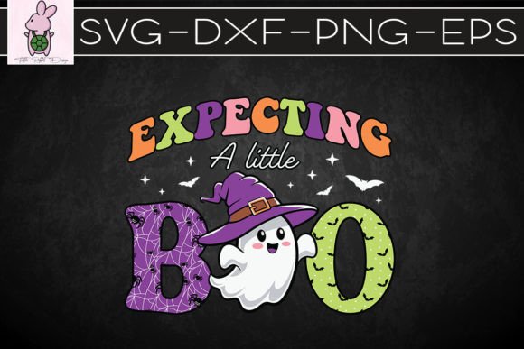 Expecting a Little Boo Halloween SVG