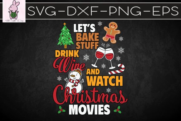 Fun Christmas Wine Lights SVG