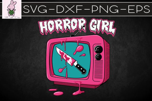 Horror Girl Horror Movie Halloween SVG