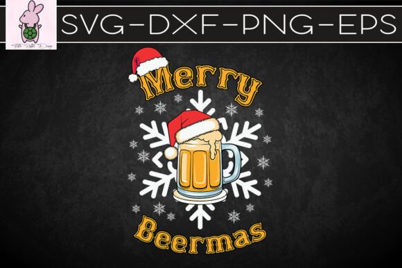 Merry Biermas Beer Christmas SVG