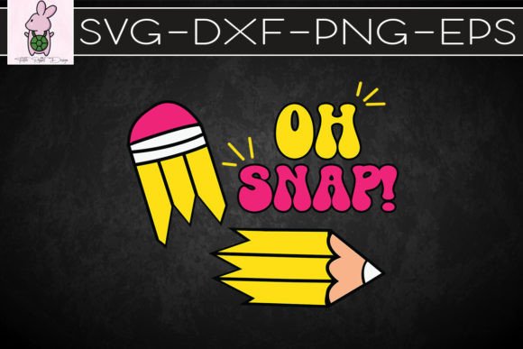 Oh Snap Broken Pencil SVG