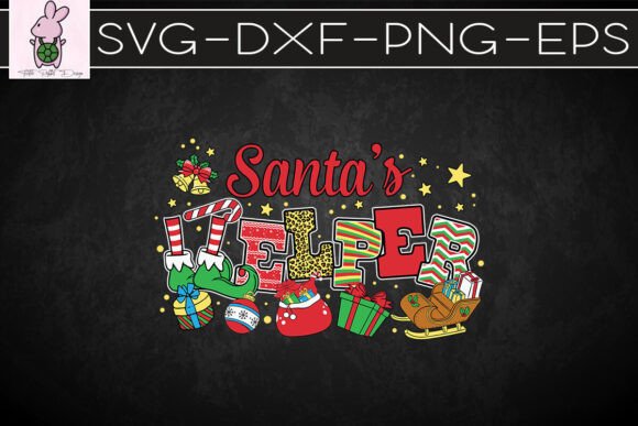 Santa’s Helper Merry Christmas SVG